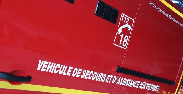 photo  une dizaine de pompiers a été mobilisée sur l’intervention.  &copy;  ouest-france 