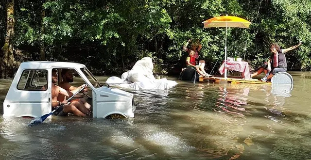photo  les 24 heures de la barque à saint-hilaire-la-palud se terminent aujourd’hui.  &copy;  archives co 