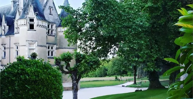photo  une vue du château d’amenon après sa rénovation, engagée par priscilla et christophe beurton.  &copy;  château d’amenon 