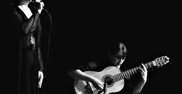 photo  emma milan et floriane charles, en duo.  &copy;  dr 