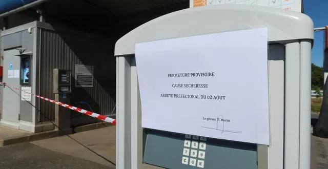 photo  la station de franck morin est à l’arrêt depuis une semaine, et peut-être pour de longs mois.  &copy;  le maine libre 