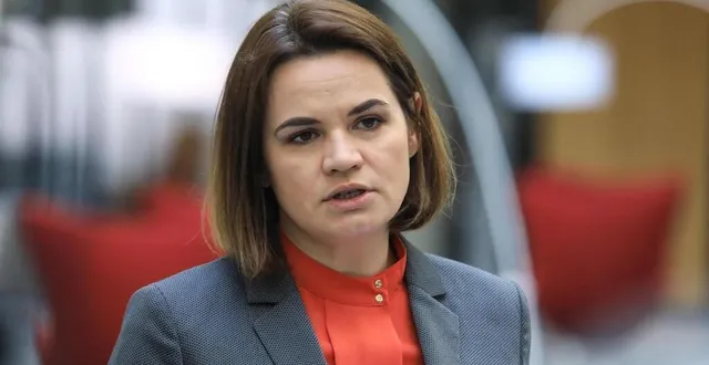 photo  svetlana tikhanovskaïa, candidate d’opposition à la présidentielle d’août 2020, vit en exil à vilnius en lituanie depuis deux ans.  &copy;  afp 