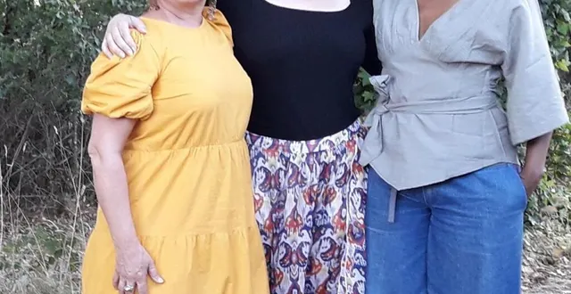 photo  emma milan, floriane charles et swannie vincendon, lors du concert de tango argentin.  &copy;  ouest-france 