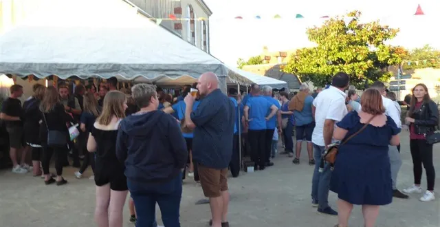 photo  la fête du village a attiré beaucoup de monde, le week-end dernier à jauzé.  &copy;  le maine libre 