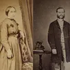 photo  louise ida de la potherie et son mari albert de la rochefoucauld-bayers ont fait construire le joyau néogothique de challain-la-potherie. 