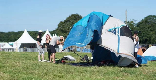 photo  l’équipement de camping se porte bien.  &copy;  archives ouest-france 