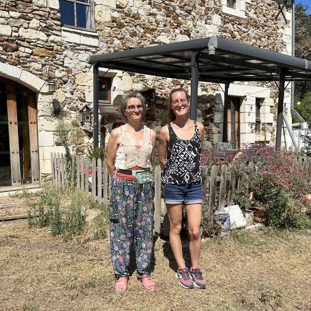 photo maëlle est l’une des résidentes à l’année de l’éco-lieu.  ©  marion dorison