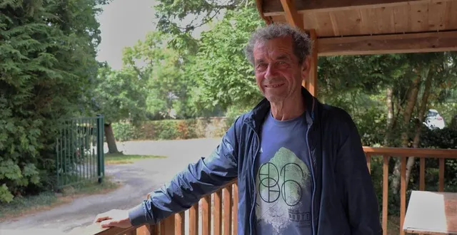 photo  joseph montier est propriétaire du camping d’ecouves avec sa compagne.  &copy;  ouest-france 