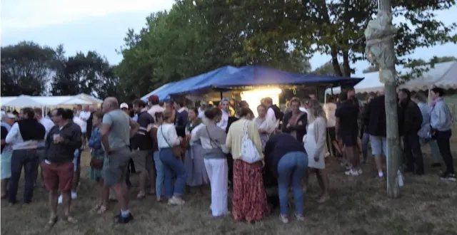 photo  le 14 août sonnait le retour très attendu de la fête du village de rouperroux-le-coquet  &copy;  le maine libre 