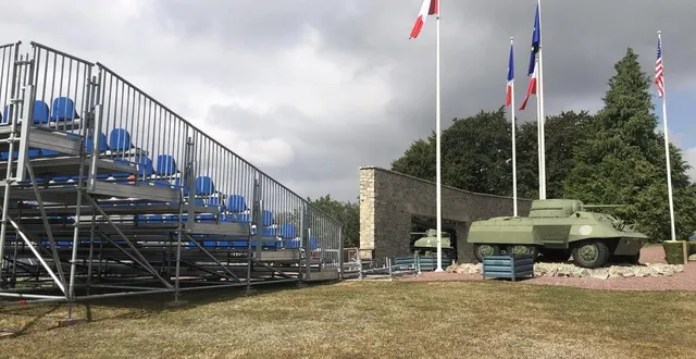 photo  le mémorial de montormel accueille une cérémonie commémorative samedi 20 août 2022.  &copy;  ouest-france 