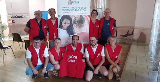 photo  les bénévoles, toujours fidèles lors des collectes de sang. 