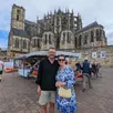 photo  rob et lara viennent du sud de l’angleterre. ils profitent du marché place des jacobins, avant de rentrer chez eux dans deux jours. 