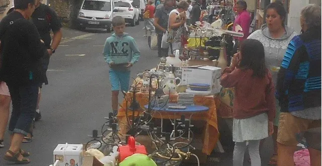 photo  le public est venu nombreux au vide-greniers du comité des fêtes.  &copy;  ouest-france 