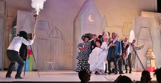 photo  la photo du mariage est l'un des derniers tableaux de cette comédie-ballet réunissant les talents de molière à l'écriture et lully à la musique.  &copy;  ouest-france 