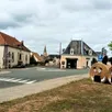 photo  les couleurs et l’ambiance d’un village gaulois pour la thématique du comice. 