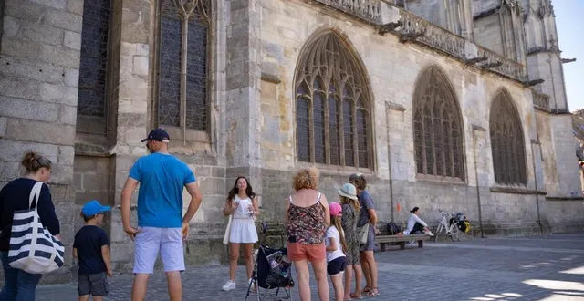 photo  la basilique notre-dame d’alençon (orne) possède un style gothique flamboyant.  &copy;  ouest-france 