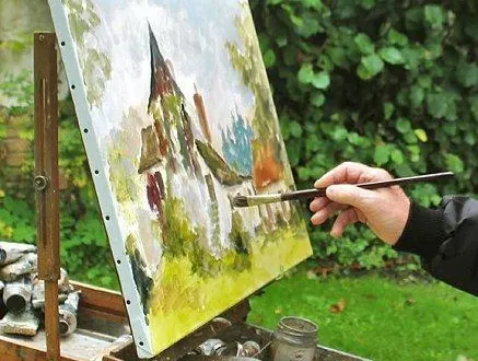 photo  briosnes, une commune qui mérite qu’on y pose son chevalet.  &copy;  archives le maine libre 