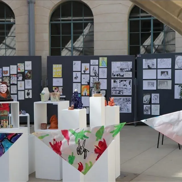 photo après avoir travaillé sur le thème de la fête, les élèves des ateliers du centre d’art d’alençon devront plancher sur le sujet de l’éternité pour l’année 2022-2023.  ©  ouest-france