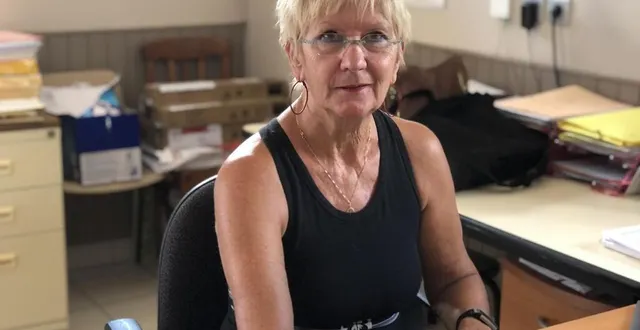 photo  monique olin, 66 ans, est entrée au conseil municipal de colombiers en 2014. elle a été élue maire le 11 juillet 2022.  &copy;  ouest-france 