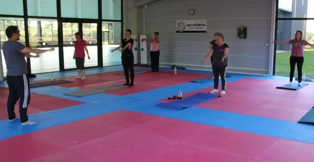 photo  au dojo, la section gymnastique reprend ses séances le mardi 6 septembre.  &copy;  ouest-france 
