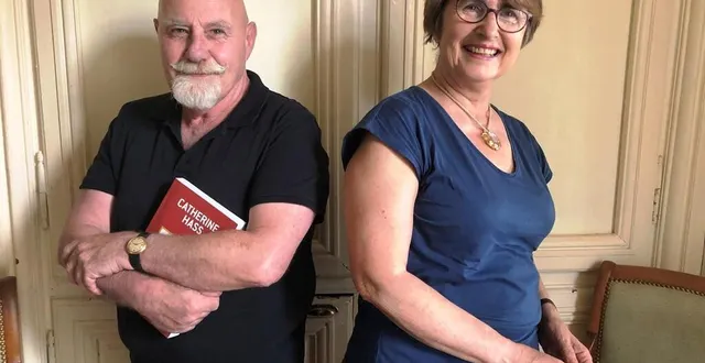 photo  georges géronde et marie-françois le fer, responsable et coresponsable de l’université inter-âges d’alençon.  &copy;  ouest-france 