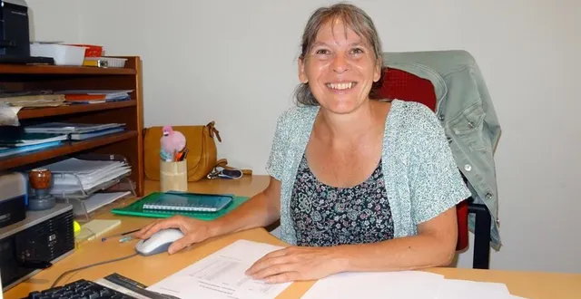 photo  vaudelnay, école « les arcades », mardi 30 août. blandine doucet a pris la direction de l’école publique.  &copy;  co 