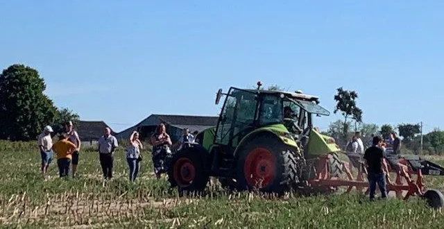 photo  le concours avec les tracteurs bien évidemment.  &copy;  le maine libres 