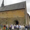 photo  l’imposante chapelle du prieuré de la primaudière fut un lieu de pèlerinage pendant tout le moyen âge ; on y implorait saint sébastien et saint roch en temps d’épidémie. 