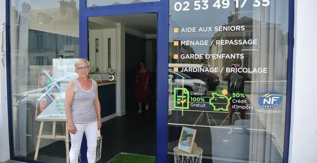 photo  myriam esnault, de l’agence le mans rue chanzy, dernière née du groupe.  &copy;  ouest-france 