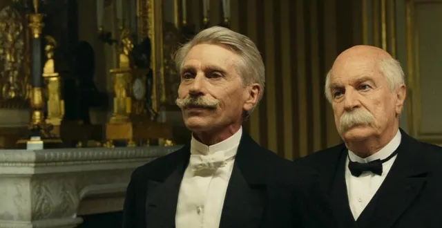 photo  « le tigre et le président » avec jacques gamblin et andré dussollier.  &copy;  copyright tandem films 