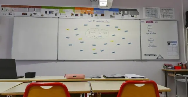 photo  la carte scolaire a été ajustée une dernière fois à l’issue de la rentrée scolaire de jeudi.  &copy;  photo le maine libre – yvon loue 