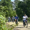 photo  la voie verte de 33 kilomètres ralliant bessé-sur-braye à montval-sur-loir était inaugurée vendredi 2 septembre 2022. 