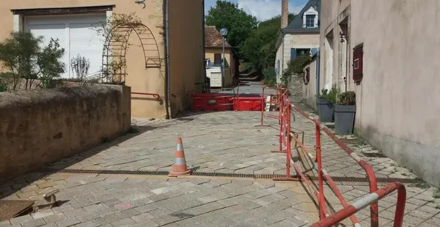 photo  rénové, le chemin du lavoir deviendra un accès piétonnier au lotissement des hauts de vincennes.  &copy;  ouest-france 
