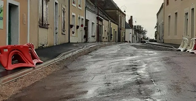 photo  la fin des travaux de la tranche 1 approche, rue de l’église puis rue du nord.  &copy;  ouest-france 