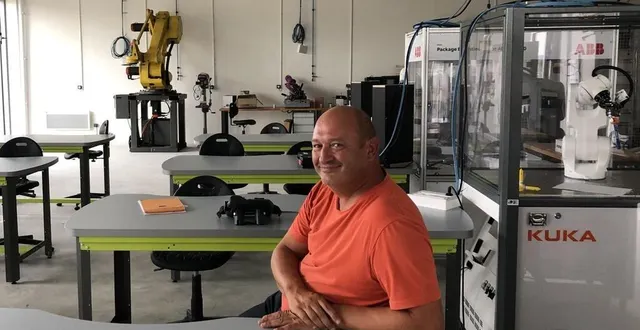 photo  arnaud ménard est responsable du centre de formation de caligny, sur le site de normand’innov, dans l’orne.  &copy;  ouest-france 