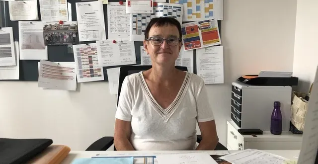 photo  pascale cervero, nouvelle proviseure du collège georges-brassens à écouché, près d’argentan (orne), depuis le premier septembre 2022.  &copy;  ouest-france 