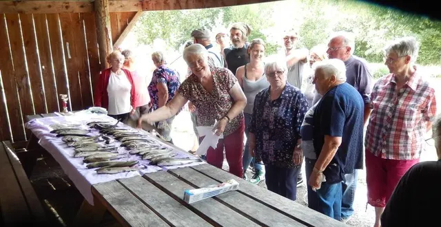 photo  la pêche a été bonne samedi dernier.  &copy;  le maine libre 
