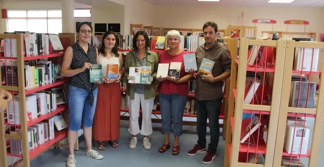 photo  de gauche à droite, isabelle tollemer-tixier, manon geslin, christine sarramiac, sylvie chauvelié-orgée et nicolas morin.  &copy;  ouest-france 