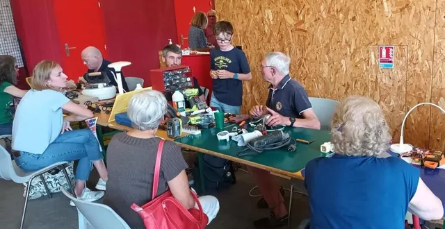 photo  la communauté de communes s’est associée à cette manifestation au travers d’un repair’café.  &copy;  ouest-france 