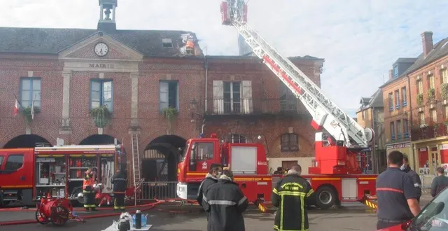 photo  le sinistre s’était déclaré le 24 août 2020.  &copy;  archives ouest-france 