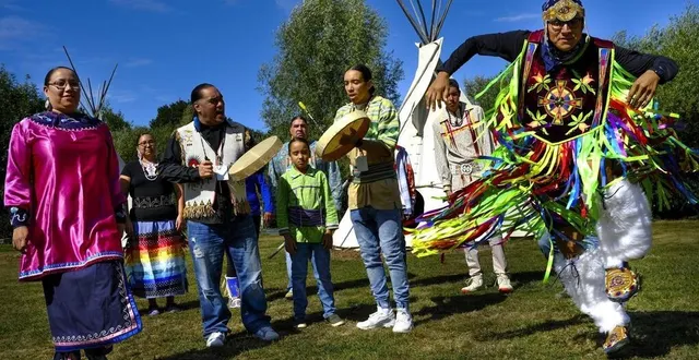 photo  la fête des tipis de brûlon, c’est ce week-end.  &copy;  archives le maine libre – denis lambert 