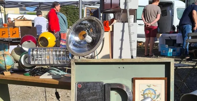 photo  ce sera le 4e et dernier marché des brocs à la chartre.  &copy;  archives ml 