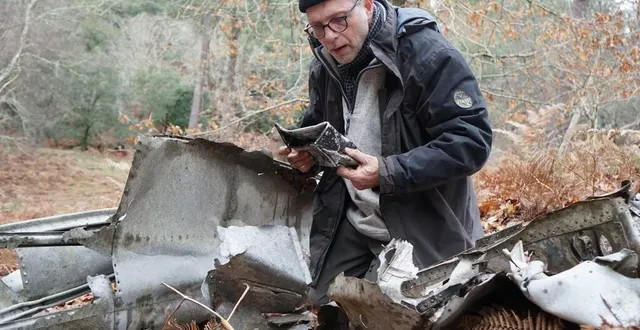 photo  philippe morini part à la recherche de restes d’avions allemands partout en france.  &copy;  philippe morini 