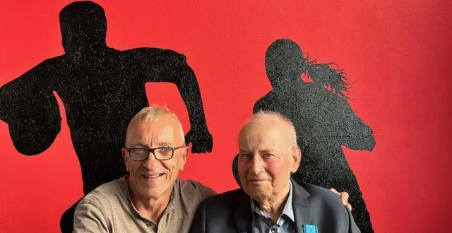 photo  philippe proust (à gauche) et à ses côtés, bernard métais.  &copy;  document remis 