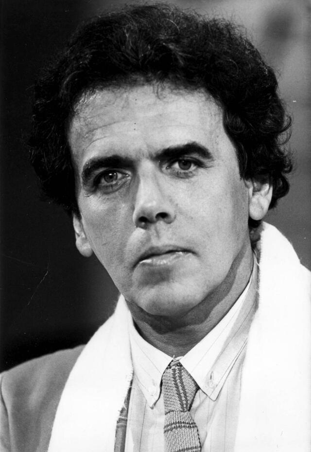photo jean-edern hallier, écrivain, décédé en 1997. ici dans les années 1980.  ©  dr/archives ouest-france