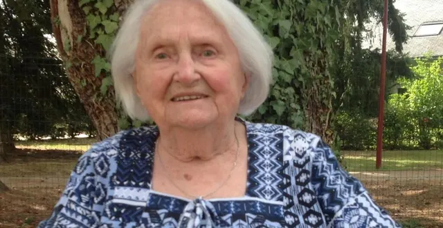 photo  solange alexandre a eu 100 ans le 9 septembre.  &copy;  le maine libre 