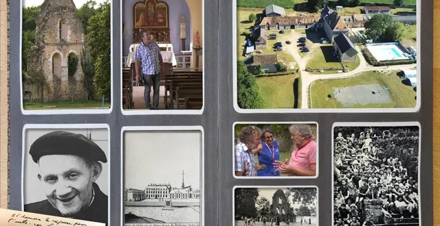 photo  le réalisateur gilles cousin de retour dans la chapelle où il a tourné une scène de «la ligature», l’abbé lebreton et sa colonie de vacances, les vestiges du xiie et l’abbaye du xviie… perseigne a des milliers d’histoires à raconter.  &copy;  ouest-france 