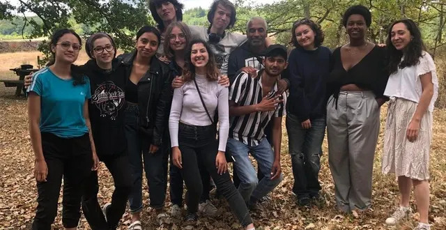 photo  les jeunes venus de différents pays se sont retrouvés à aubigné-racan.  &copy;  le maine libre 