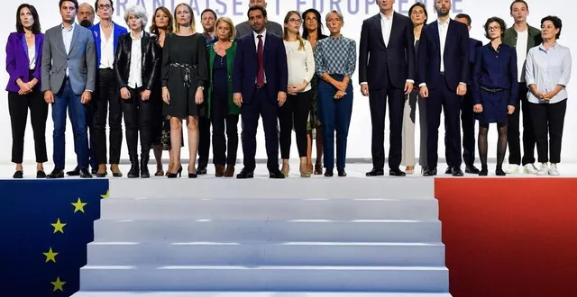 photo  renaissance, le nouveau parti présidentiel, est né samedi soir au louvre, à paris.  &copy;  afp 