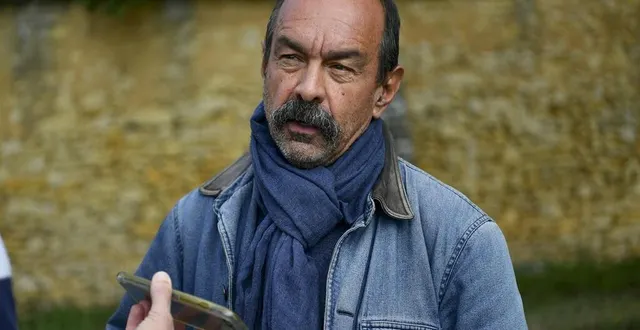 photo  philippe martinez, leader de la cgt, de passage en sarthe ce dimanche 18 septembre à l’occasion de la présentation du livre « renault le mans – cent ans d’histoire sociale et militante ».  &copy;  le maine libre – yvon loué 